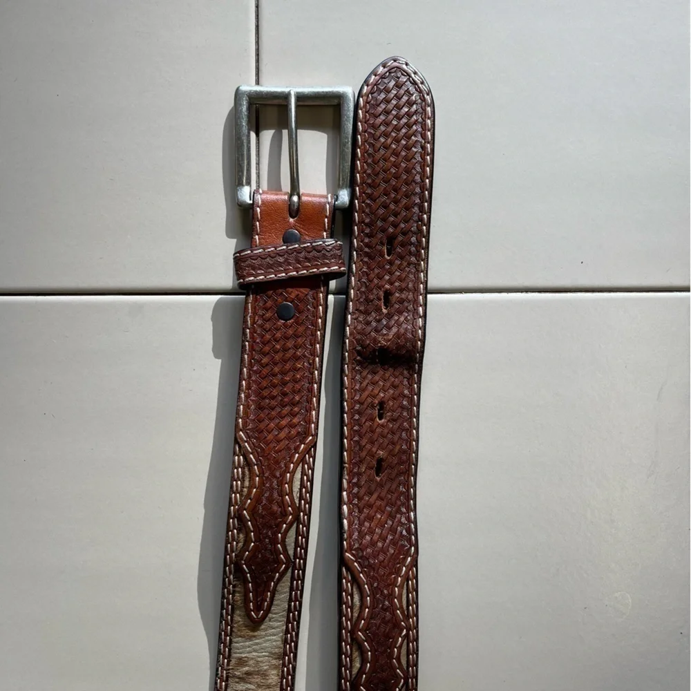 Badger Cowhide Belt